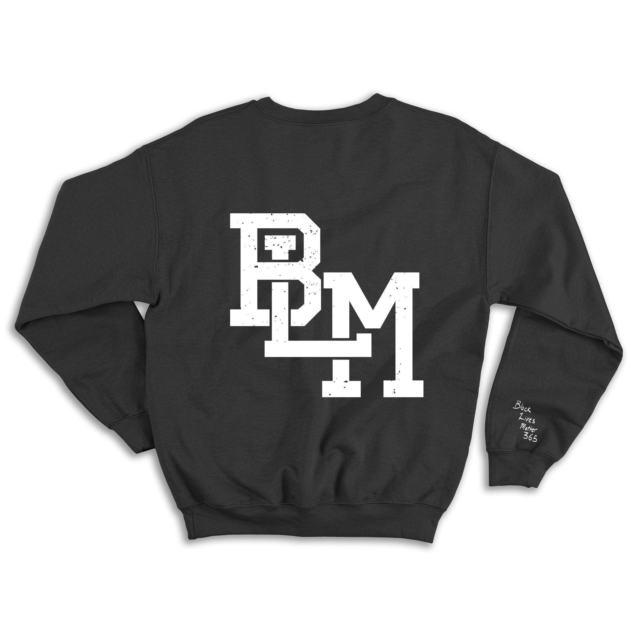 BLM Icon Black Crewneck