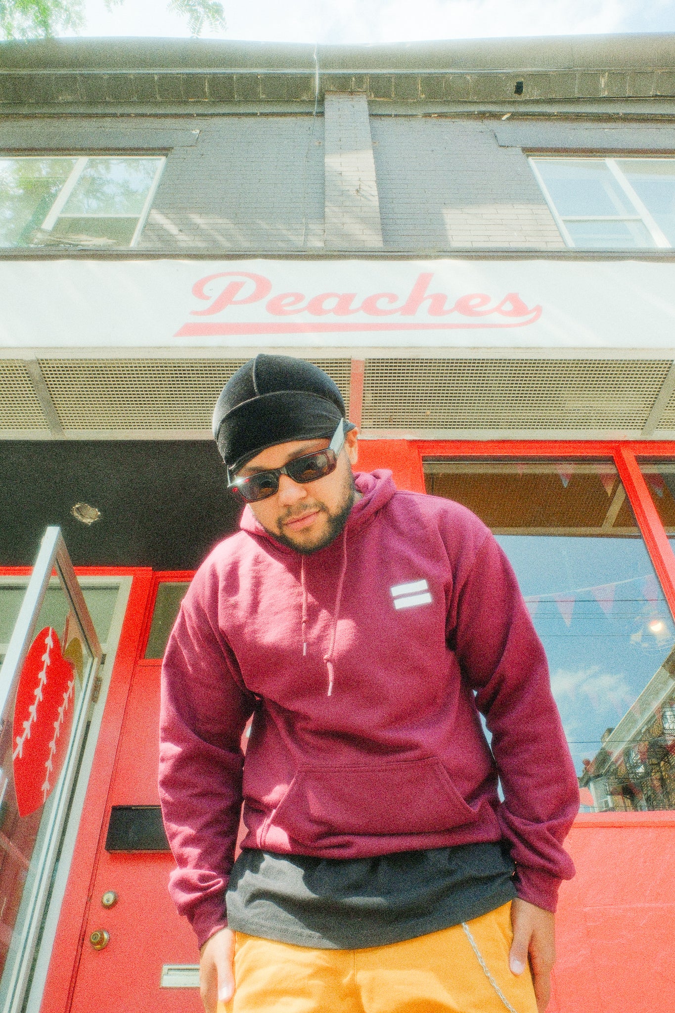No Transphobia Hoodie - Maroon