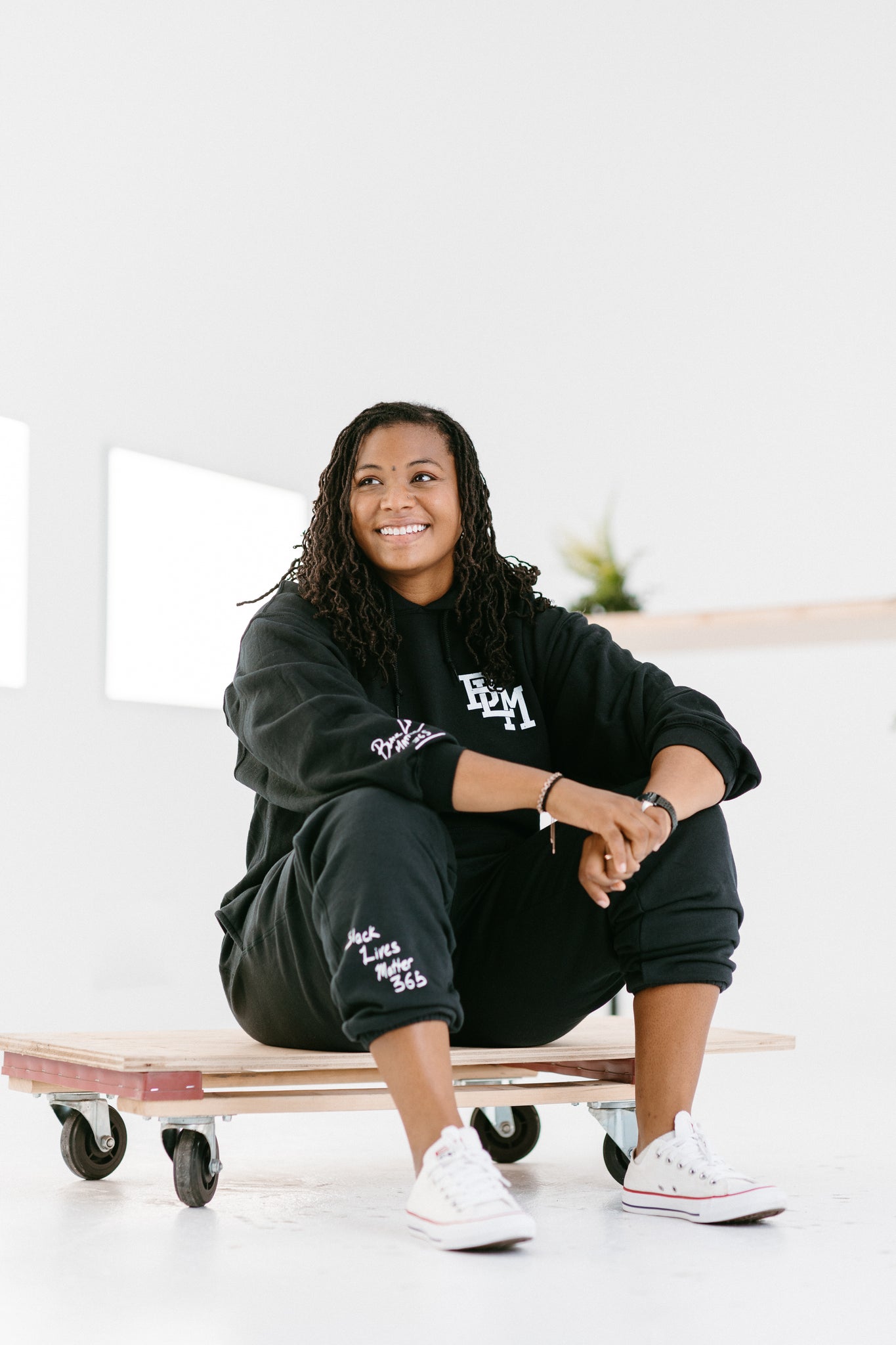 BLM Icon Black Hoodie