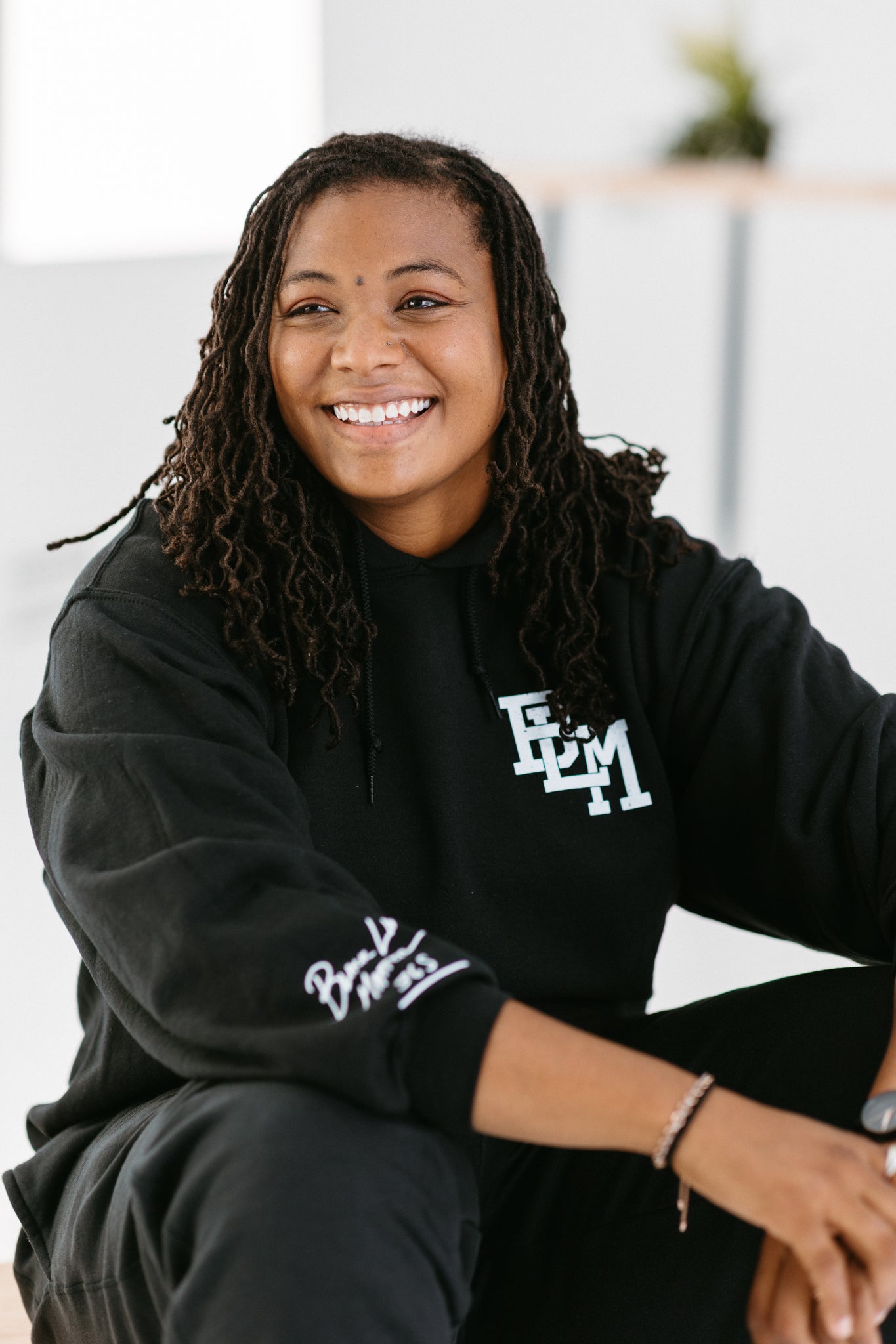 BLM Icon Black Hoodie
