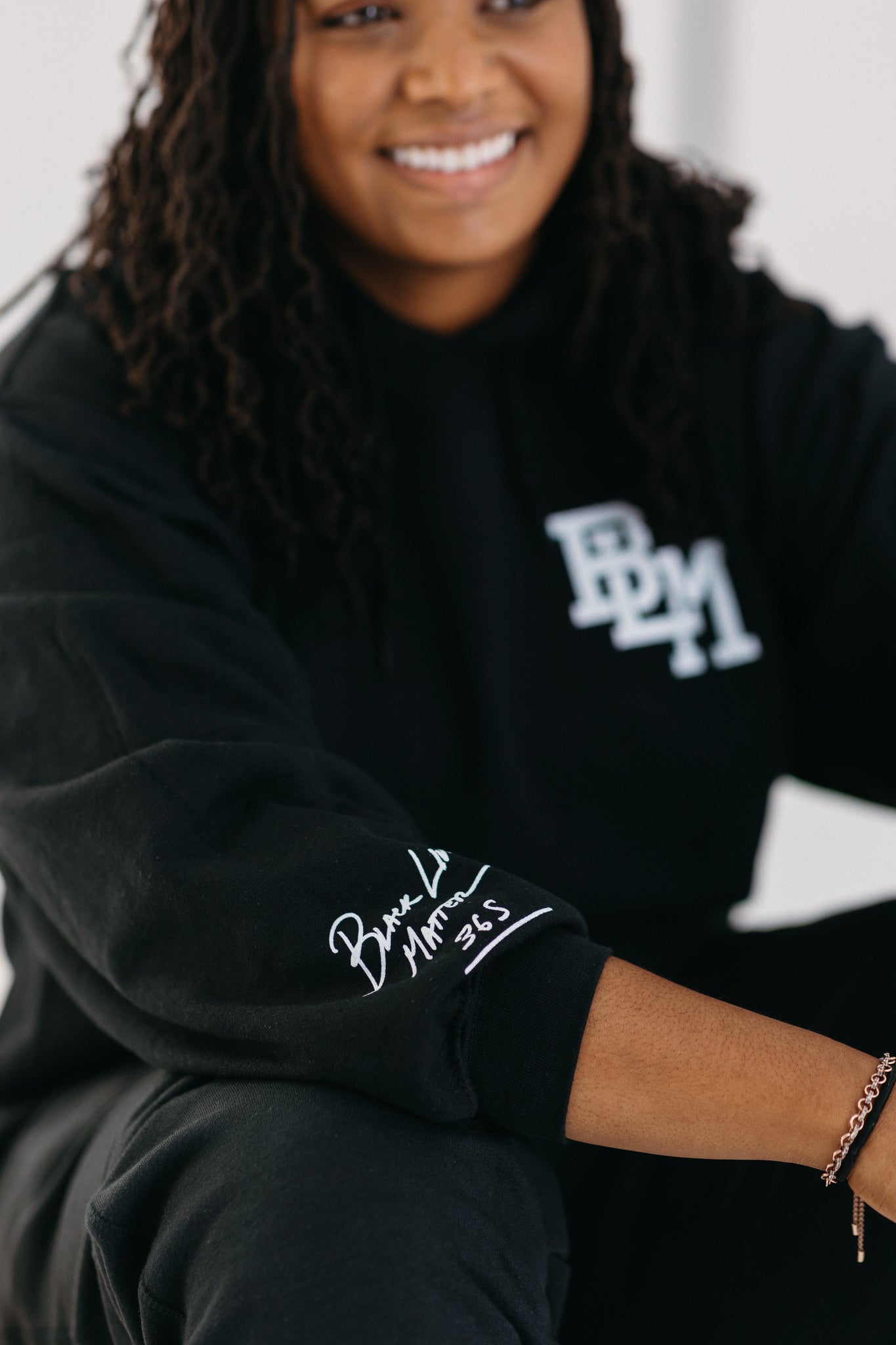 BLM Icon Black Hoodie
