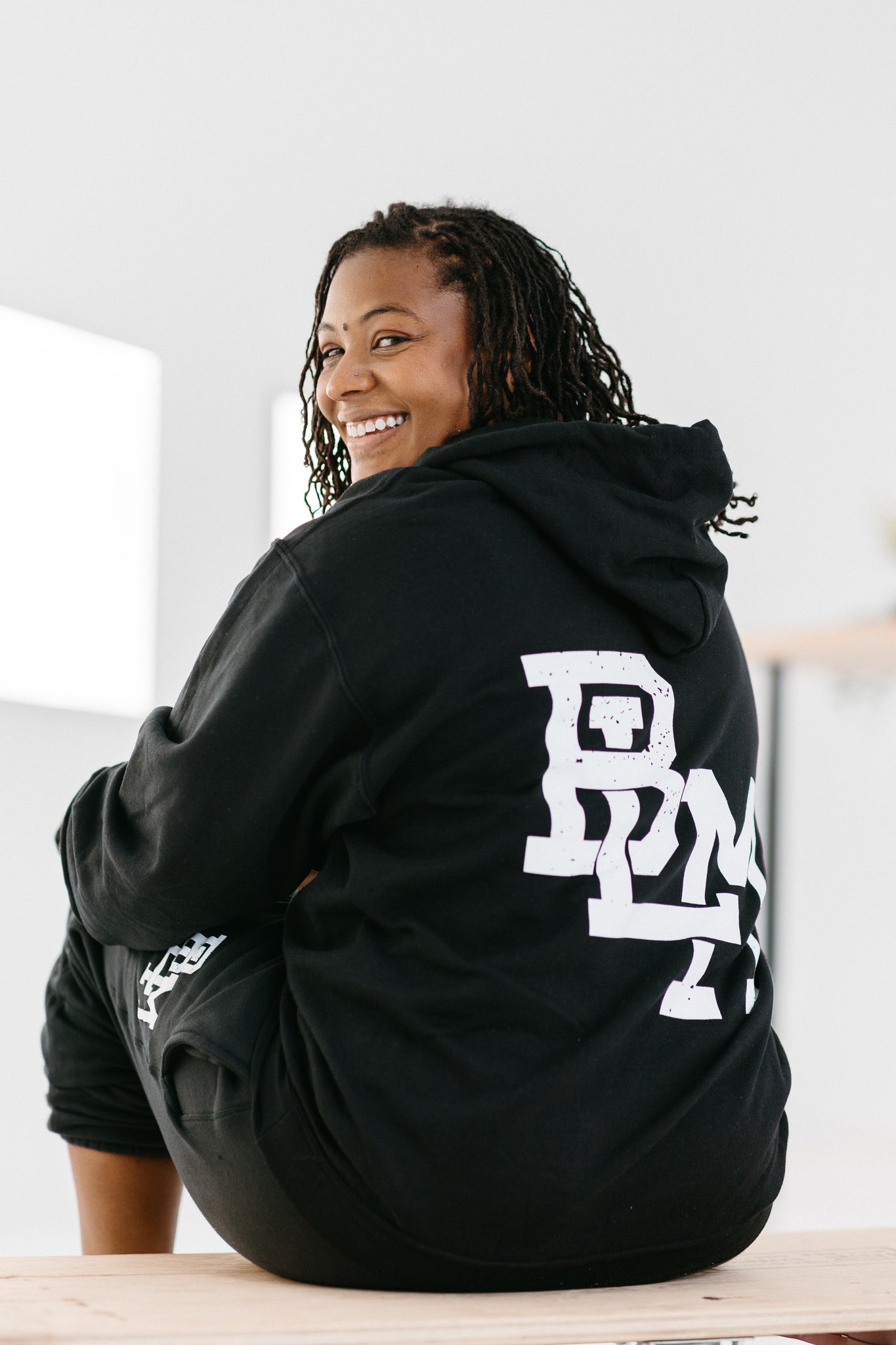 BLM Icon Black Hoodie