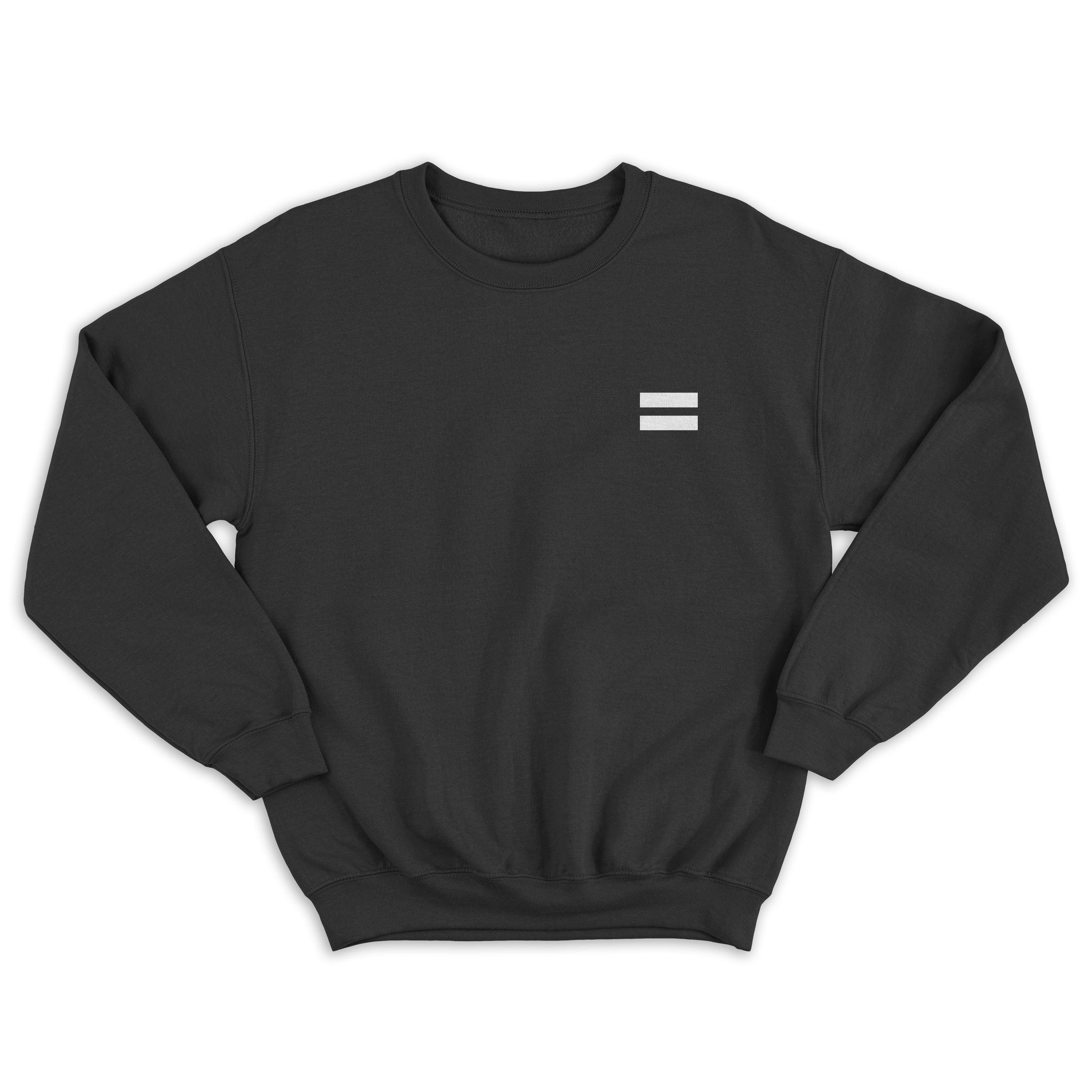 No Transphobia Crewneck - Black