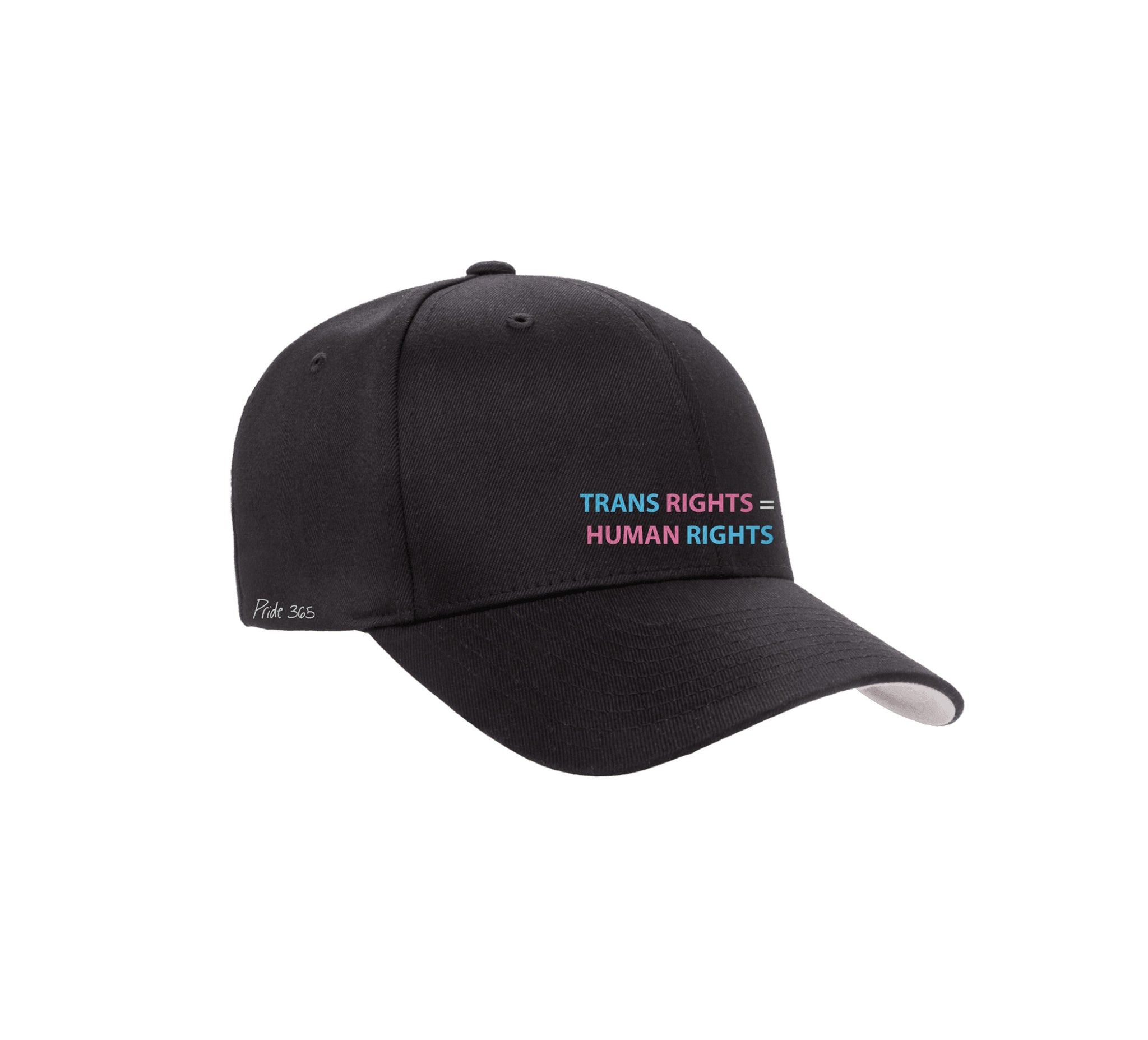 Trans Right = Human Rights Cap- Black