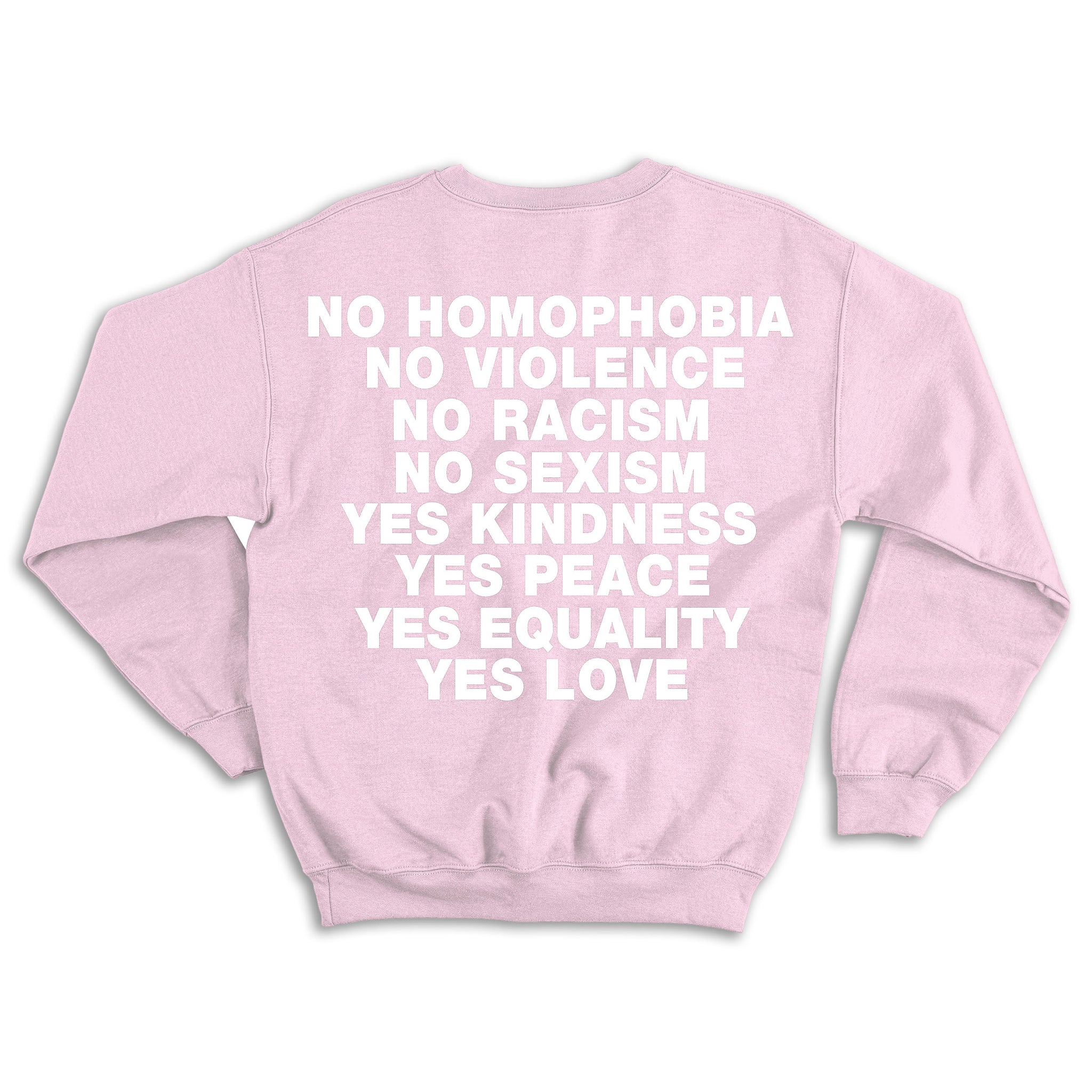 No Homophobia Crewnecks