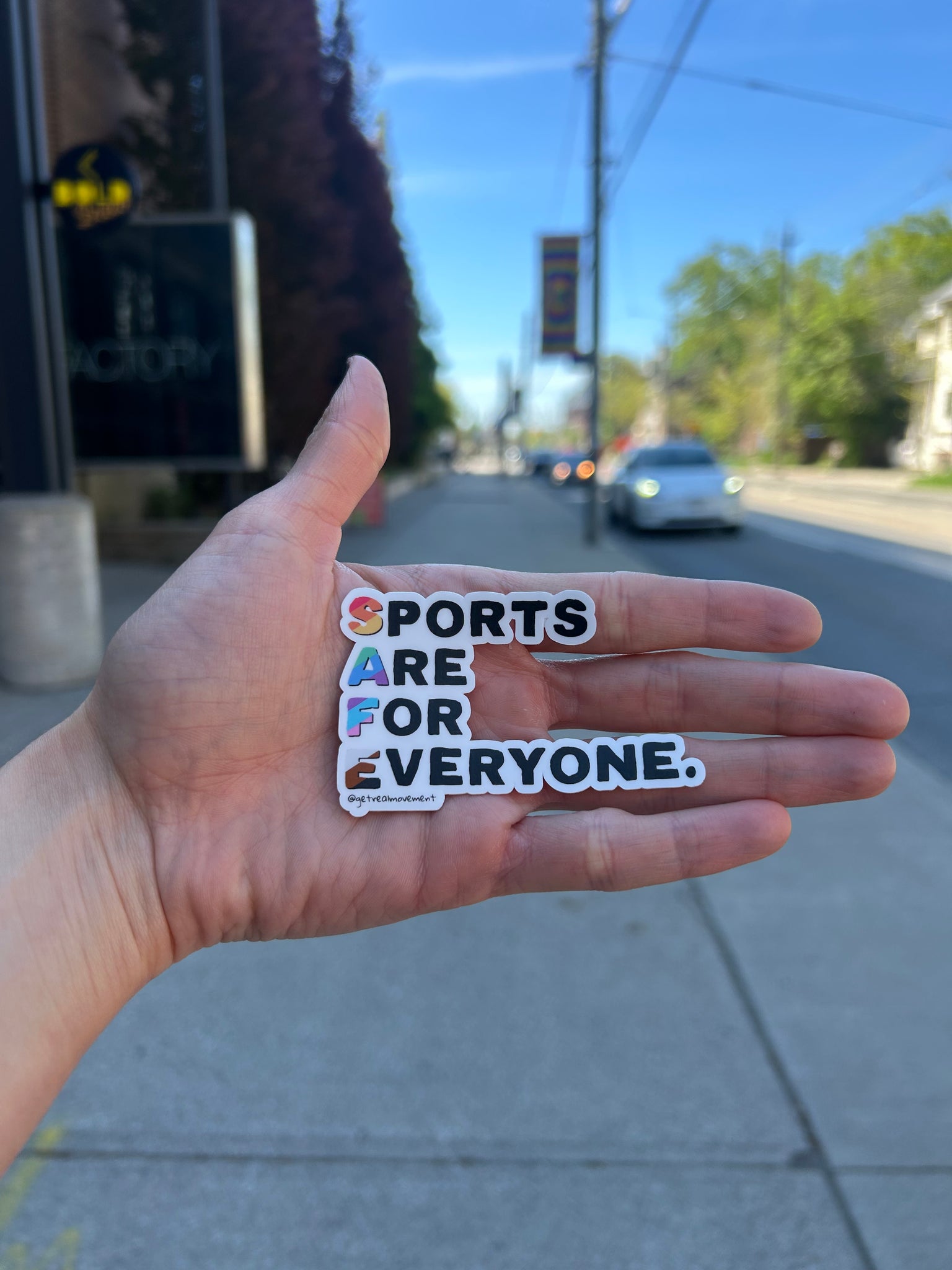 Single sticker - SAFE