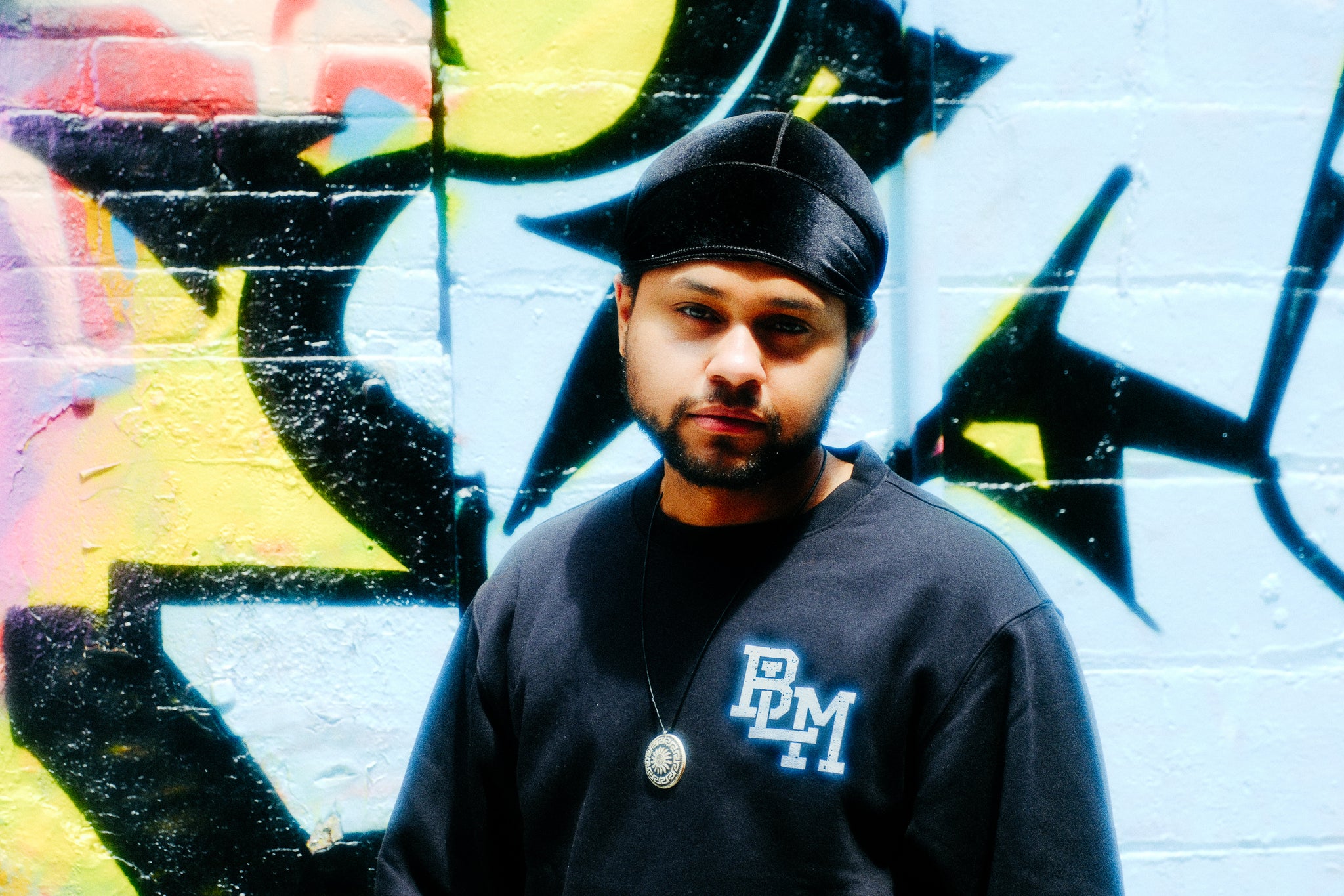 BLM Icon Black Crewneck